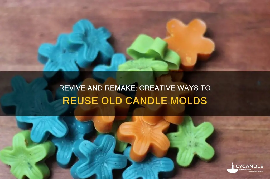 how to remake used candles molds