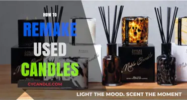 Revive and Remake: Creative Ways to Repurpose Used Candles