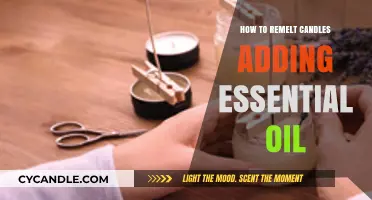 Remelting Candles: Adding Essential Oils for a Fresh Scent