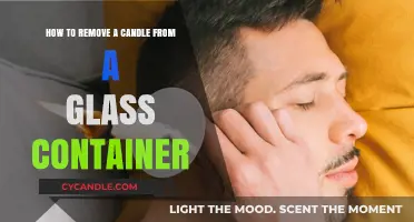 Removing Candles from Glass Containers: A Step-by-Step Guide