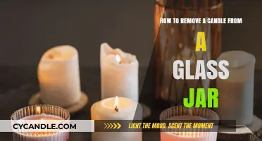 Removing Candles from Glass Jars: Easy Steps to Success