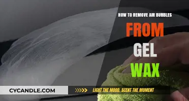 Effective Techniques to Eliminate Air Bubbles in Gel Wax
