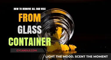 Effective Methods to Clean Dab Wax from Glass Containers Easily