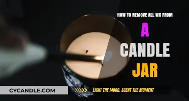 Simple Steps to Clean Wax from Candle Jars