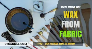 Effective Techniques to Remove Batik Wax from Fabric Easily