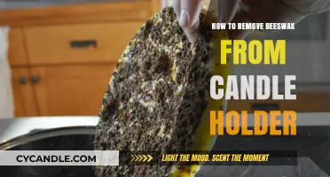 Easy Ways to Remove Beeswax from Candle Holders