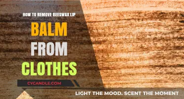 Effective Tips to Remove Beeswax Lip Balm Stains from Clothes
