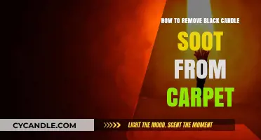 Removing Black Candle Soot Stains from Carpets
