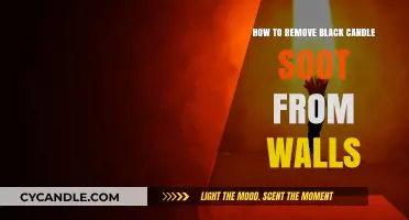 Get Rid of Black Candle Soot Stains on Walls