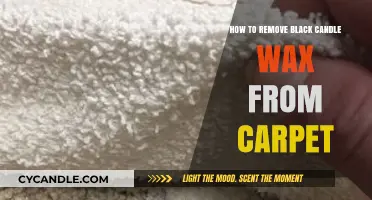 Effective Ways to Remove Black Candle Wax from Your Carpet