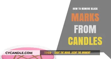 Erase Black Marks from Candles Easily