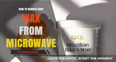 Quick Guide: Safely Removing Body Wax from Your Microwave