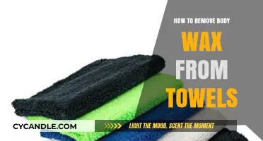 Effective Tips for Removing Body Wax Stains from Towels Easily