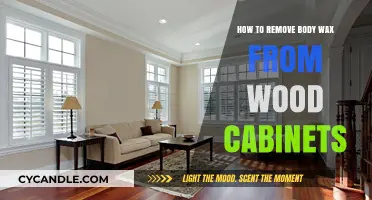 Effective Tips to Safely Remove Body Wax from Wood Cabinets