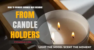 Effective Ways to Clean Burned Wax Residue from Candle Holders