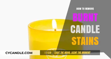 Easy Candle Wax Stain Removal from Your Favorite Surfaces