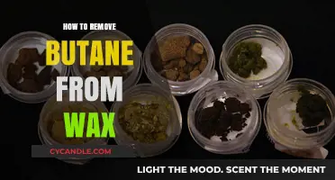 Effective Methods to Safely Remove Butane from Wax at Home