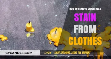 Effective Ways to Remove Candle Wax Stains from Your Clothes