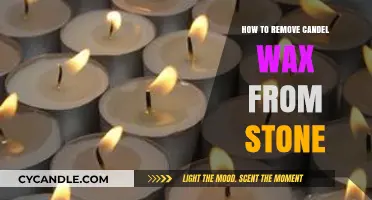 Effective Ways to Remove Candle Wax from Stone Surfaces Easily