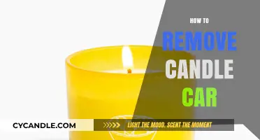 Effective Ways to Remove Candle Wax from Your Car
