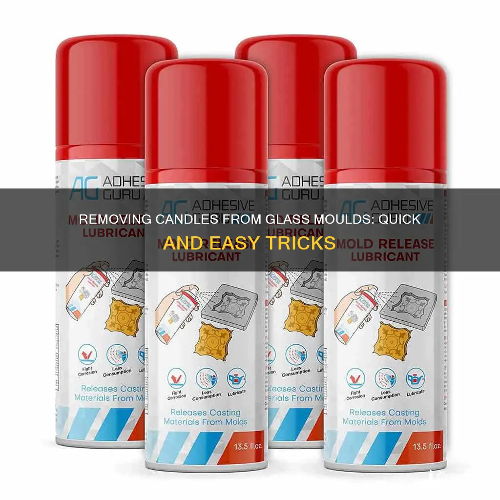 how to remove candle from glass mould
