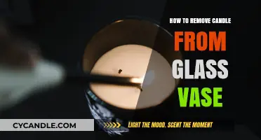 Removing Candle Wax from Glass Vases: Quick and Easy Methods