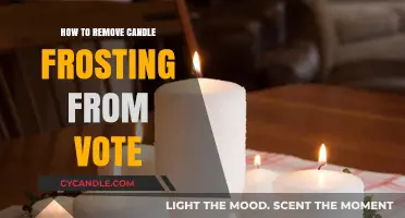 Waxing Poetic: Removing Candle Frosting the Right Way
