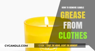Removing Candle Grease Stains: A Quick Guide