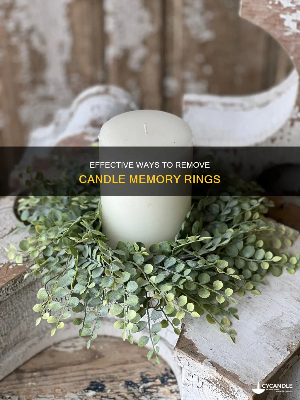 how to remove candle memory ring