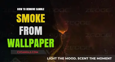 Eliminating Candle Smoke Stains from Wallpaper: A Quick Guide