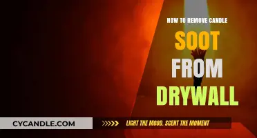 Eliminating Candle Soot Stains from Drywall Effortlessly