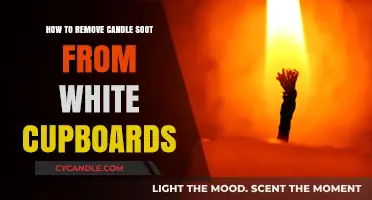 Eliminating Candle Soot Stains from White Cupboards