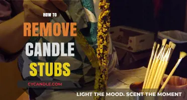 Effective Ways to Remove Stubborn Candle Wax Stubs