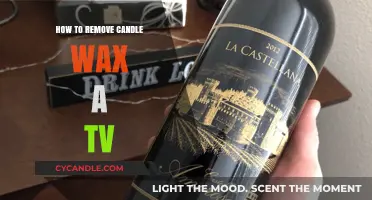 Effective Methods to Safely Remove Candle Wax from Your TV