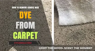 Effective Ways to Remove Candle Wax Dye from Your Carpet