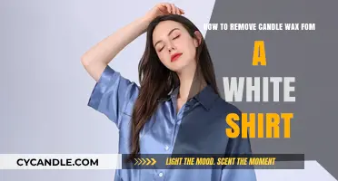 Quickly Remove Candle Wax from Your White Shirt: Easy Steps