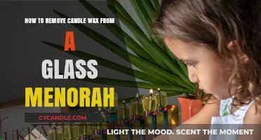 Easy Steps to Clean Candle Wax from Your Glass Menorah