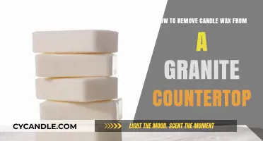 Effortless Ways to Remove Candle Wax from Granite Countertops