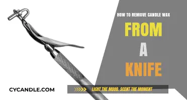 Quick Tips: Safely Removing Candle Wax from Your Knife
