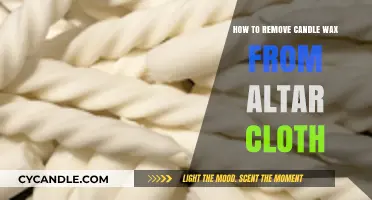 Effective Methods to Clean Candle Wax from Altar Cloths