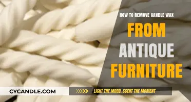Safely Removing Candle Wax from Antique Furniture: A Step-by-Step Guide