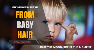 Quick Tips to Safely Remove Candle Wax from Baby's Hair