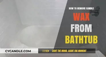 Quick & Easy Tips to Remove Candle Wax from Your Bathtub
