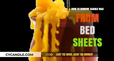 Effective Ways to Remove Candle Wax from Bed Sheets Easily