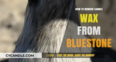 Effective Ways to Remove Candle Wax from Bluestone Surfaces