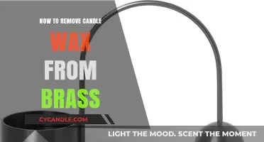 Effective Methods to Remove Candle Wax from Brass Surfaces