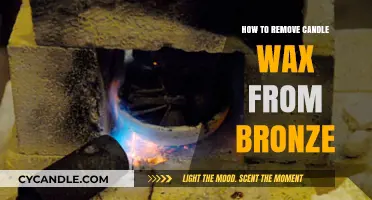 Effective Techniques for Removing Candle Wax from Bronze Surfaces