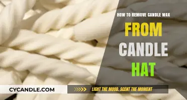 Effective Methods to Remove Candle Wax from Your Candle Hat