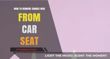 Quickly Clean Car Seats: Effective Ways to Remove Candle Wax