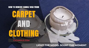 Effective Tips to Remove Candle Wax from Carpet and Clothing